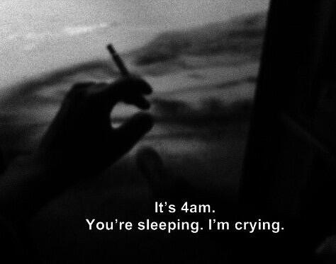Don't let the sun catch you crying